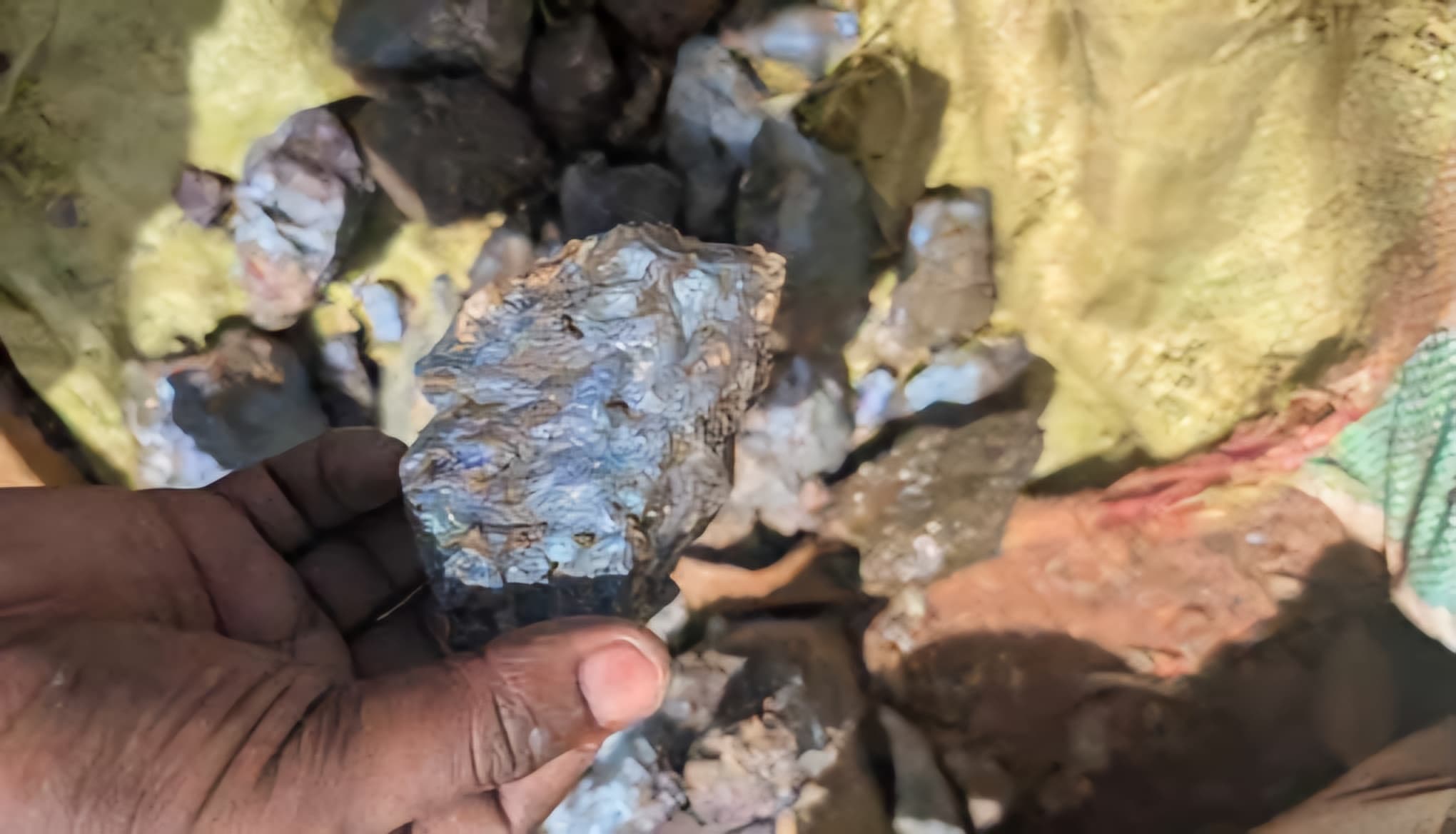 Small-scale mining